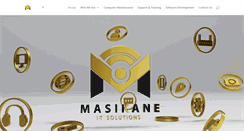 Desktop Screenshot of masikanesolutions.co.za